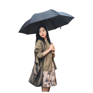 Jet 2Flod Umbrella for Men & Women