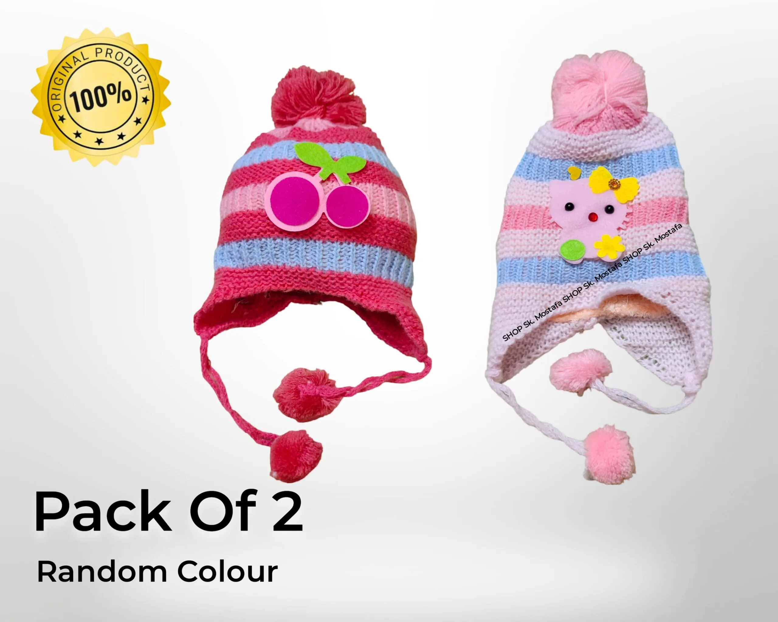 Baby Winter Cap 6 To 12 Month